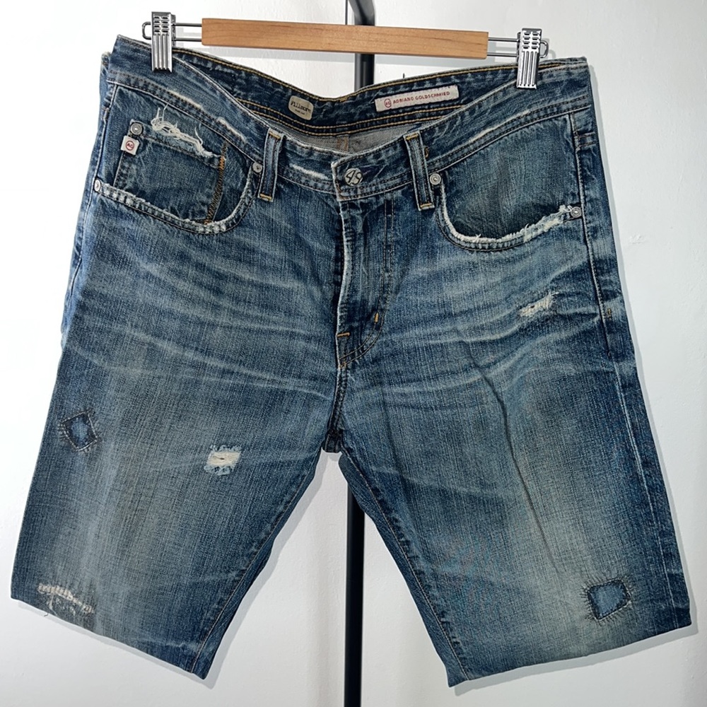 AG Adriano Goldschmied Denim “Fillmore” Boot Cut, Sz 34/32